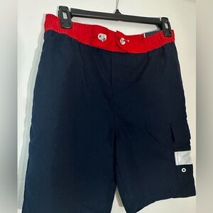 Tommy Hilfiger Red and Black Mesh Shorts Boys Large (16-18) UPF 50+
